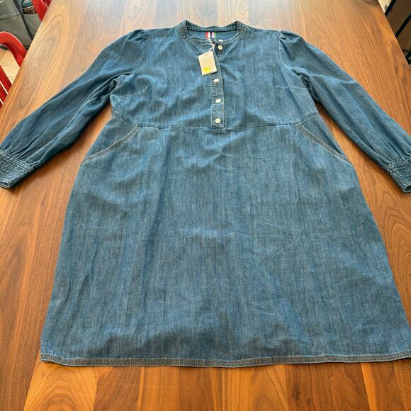 Boden Dresses & Skirts - NWT Size 16-18 Boden Denim Dress